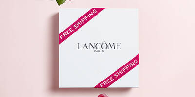 lancome free shipping