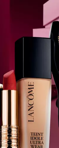 Visual de base de maquillaje Lancome para ilustracion de maquillaje