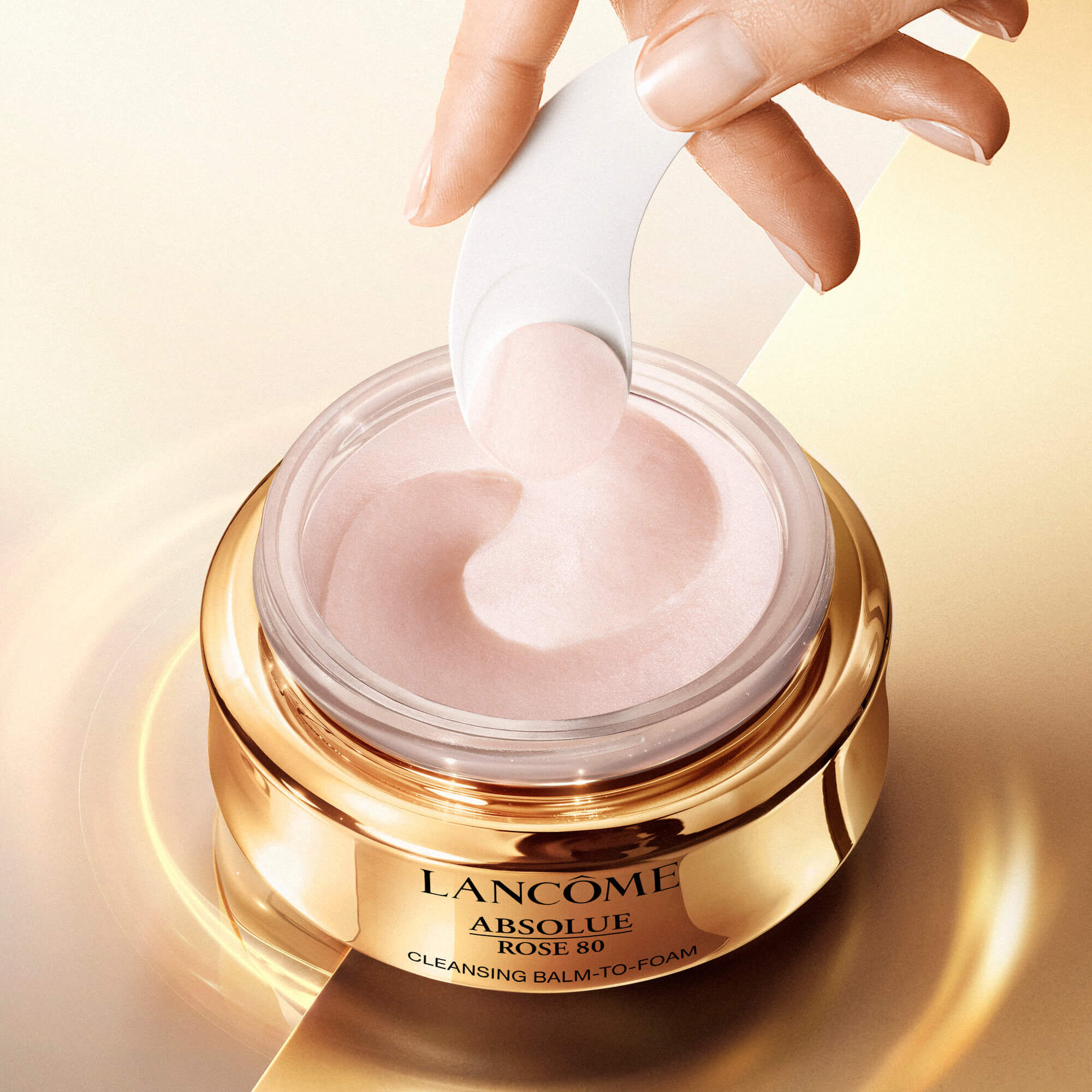 Limpiador Absolue Rose 80 Balm-to-Foam: limpieza facial | Lancôme