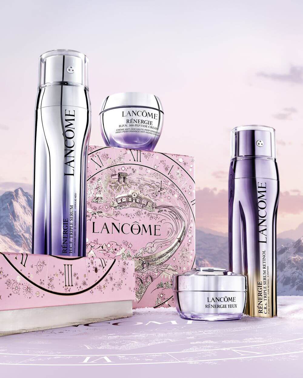 Set Rénergie Triple Serum rostro + ojos: rutina antiedad | Lancôme